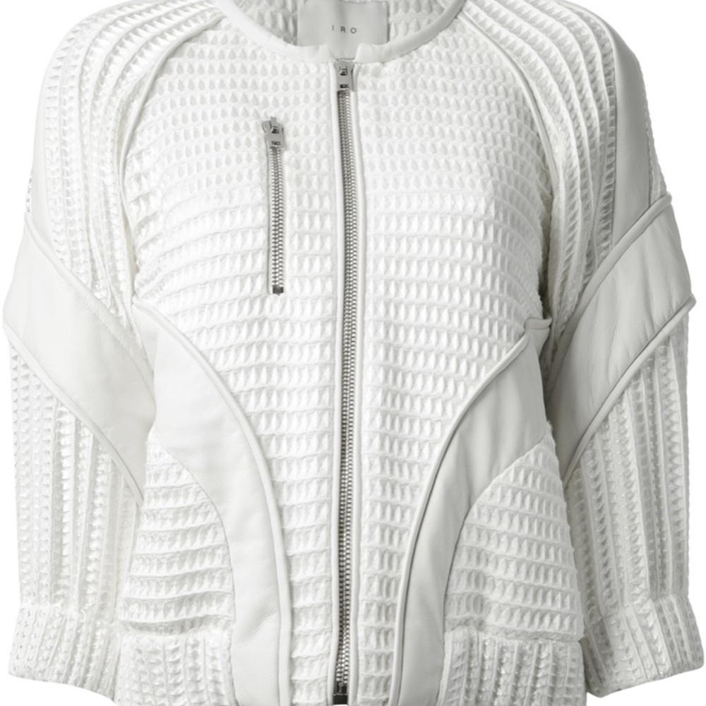 Textured Iro Kaylin Bomber
